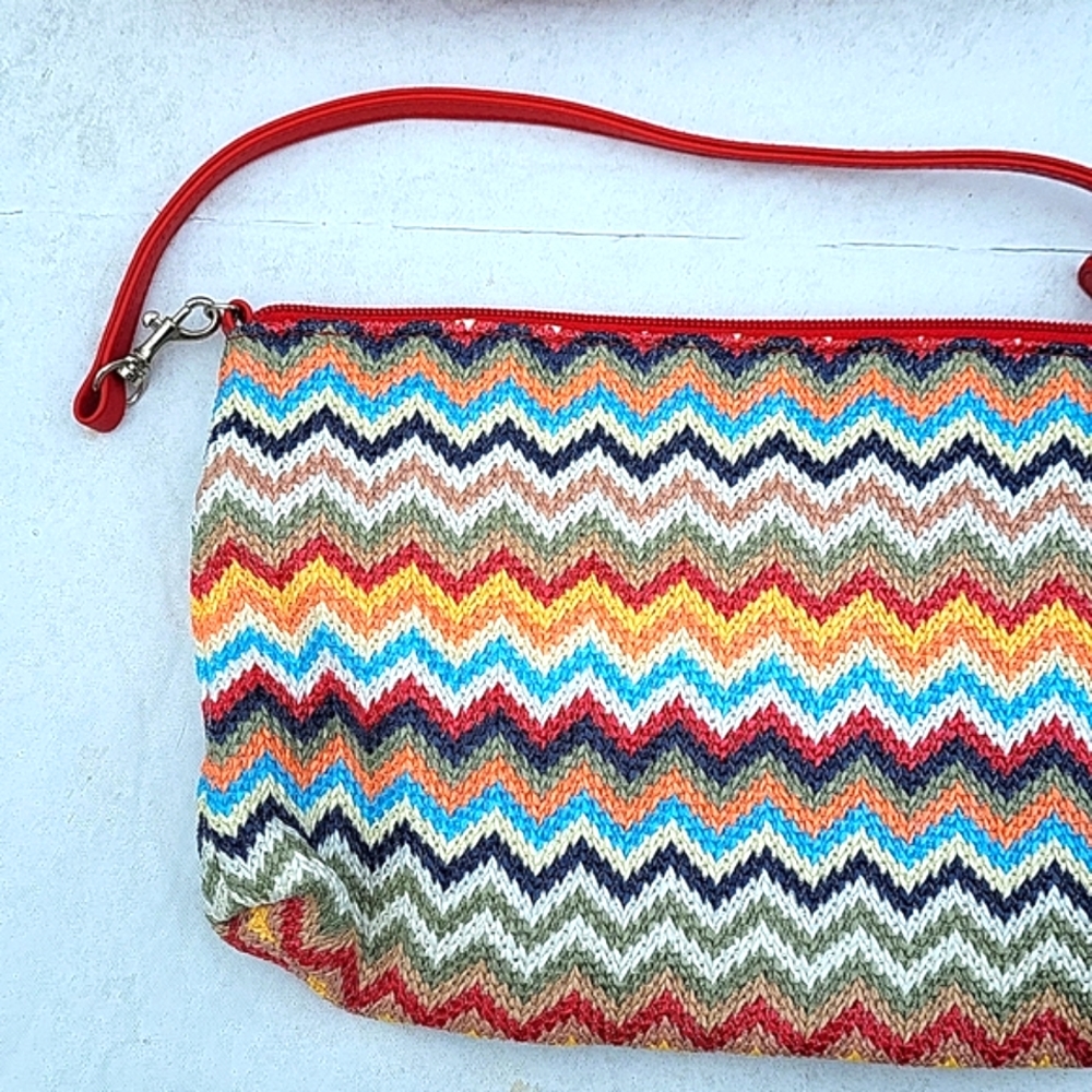 Ladies Multicolored Handbags, Zigzag Pattern, 1 L… - image 7